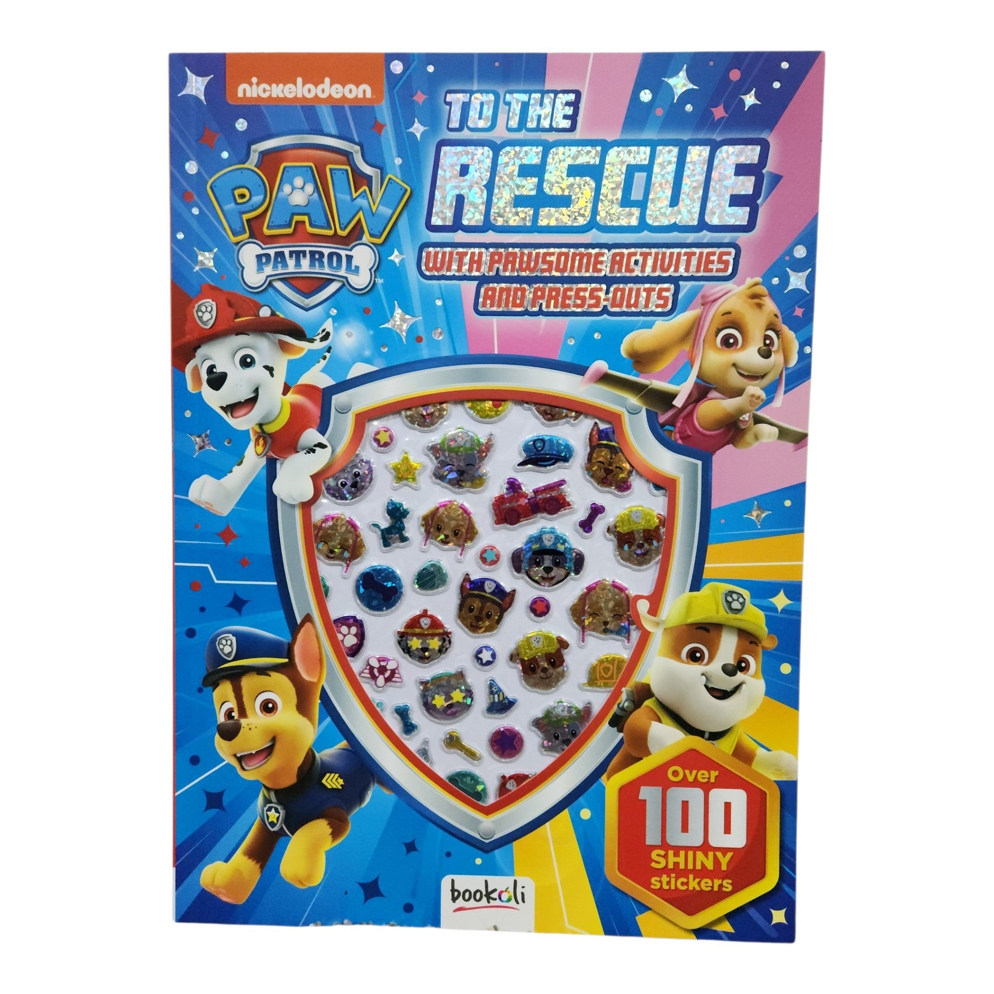 Paw Patrol to the rescue sticker book