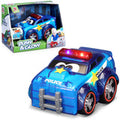 Push and glow police car