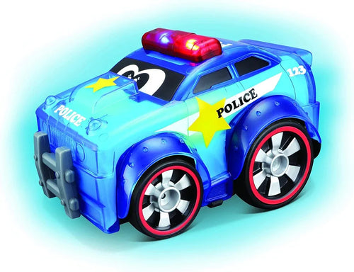 Push and glow police car